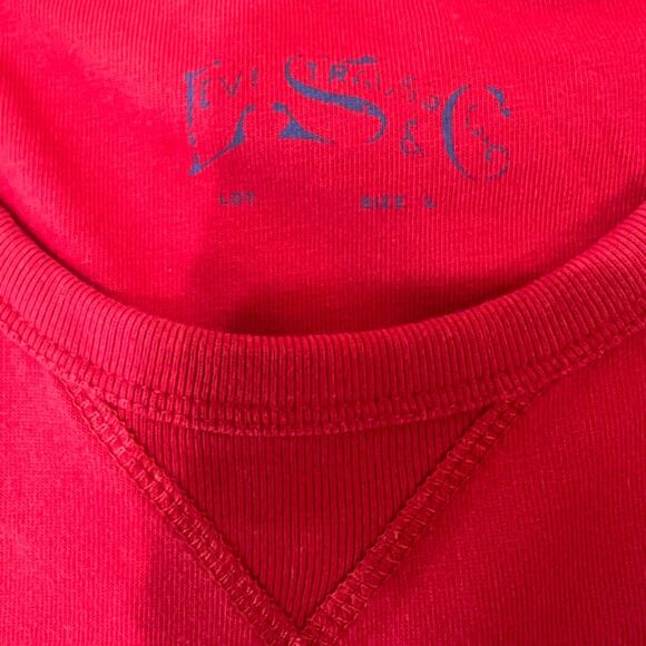 Rare LEVI’S AMERICAN WEST COAST 1853. Men Tee. 3D LOGO . Size L - Picture 4 of 8